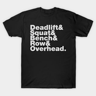 deadlift squat T-Shirt